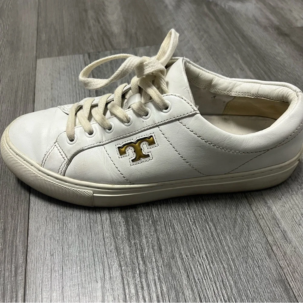 Tory Burch Women's Amalia Sneaker-White Calf Leather SINGLE LEFT SHOE-size 7.5